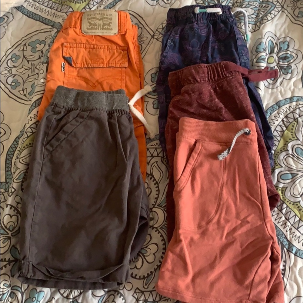 5T Boys Shorts/1Shirt Bundle (6 pairs)